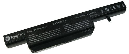 Hochleistungs Li-Ion Qualitäts Akku 10,8V/11,1 4400mAh für Wortmann Terra Mobile 1509 1526 1527 1528 1547 1547p Clevo W245EUQ ersetzt C4500BAT-6 6-87-C480S-4G4B 6-87-C480S-4P42 6-87-E412S-4D7A 6-87-E412S-4Y4 6-87-W24ES-4W4 6-87-c480s-4g41