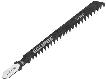 Eclipse Professional Tools EPT111C 5 Stück 8 TPI Schneller Schnitt Stichsägeblätter für Holz (100 mm)