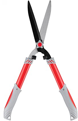 INTERTOOL Heckenschere, 55,9 cm manuelle Heckenschere, leichte gerade Klinge, ergonomische Komfortgriffgriffe, Gartenschere, Formbusche, Zierleisten und Buchsbaum FT-1101