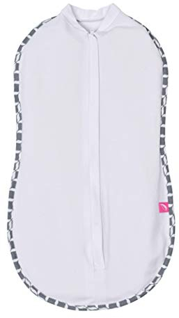 Motherhood Pucktuch zip & swaddle - Größe 1 (2,5-5kg) grau classics