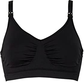 Medela 101038703 – Maternity and Nursing Bra Black Size XL
