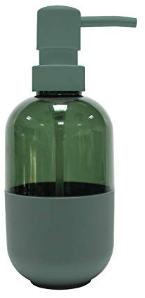 Douceur d'Intérieur Dispenser Sapone (0) 6,8 x 17,5 cm plastica Tinta Unita. /Opaco Equatoriale Cachi, POLISTIRENE, Distributeur Savon