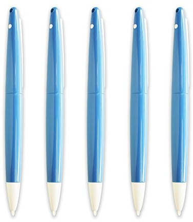 PEGLY Lot de 5 stylets universels pour Nintendo DSi XL LL Bleu et blanc