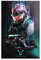 BURR Lewis Hamilton Poster, Wandkunst für Wohnzimmer, Schlafzimmer, Büro, Heimdekoration, Büro, Wandkunst, Zuhause, Fitnessstudio, Poster, Leinwandbild, 30 x 45 cm
