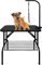 LARS360 Hundepflegetisch Trimmtisch für Hunde, Hundefriseur Tisch Hunde Badetisch Pudel Fellpflege Hund Schertisch - Höhenverstellbar, rutschfest, bis 100 KG Belastbar (Klein)