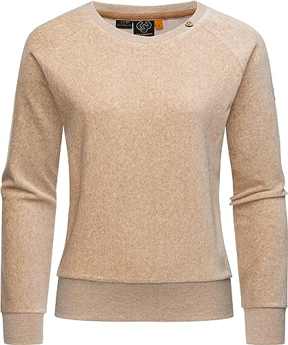 Ragwear Damen Pullover Sweatshirt in Cord-Optik Johanka Velvet XS-6XL