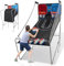 GOPLUS Jeu de Basketball Arcade Pliable, 2 Paniers et 4 Ballons, 8 Modes de Jeux, Capteur Électrique, LED Score, 4 Boutons de Fonctionnement, 207 x 108 x 205CM (Rouge+Bleu)