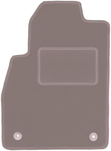 Wielganizator Automatte – Passend für Opel Astra J Schrägheck, Limousine, Kombi, 2009-2015 – Velours – Autozubehör - Auto Fußmatten – Fußmatte Auto – 1-teilig - beige