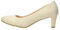 Fitters Damen Pumps Aurelia in Farbe Beige Metallic PU, Damenschuhe in Übergröße - große Damenschuhe, Aurelia 42 EU Beige Met.
