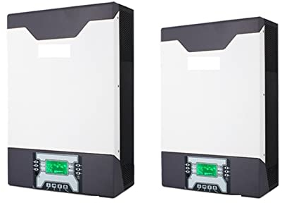 XKIMYEOE 10 kW Hybrid-Solar-Wechselrichter, PV-Eingang, 500 VDC, 80 A, Ladegerät, 10.000 W, 48 V, 230 VAC, Reiner Sinuswellen-Wechselrichter mit 1 und 3 Phasen