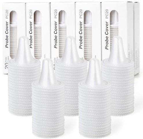 400 Stück Braun Fieberthermometer Schutzkappen, Braun Fieberthermometer Ohr, Ohrthermometer Ersatzschutzkappen für alle Braun Modelle Ohrthermometer und andere Arten von digitalen Thermometern
