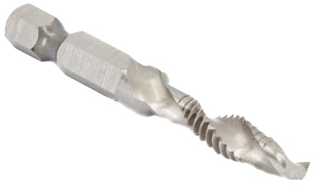 Drill America 1/4-20 UNC Combined Drill Tap and Countersink with 1/4 Quick Change Hex Shank