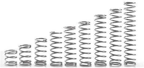 Lot de 20 micro-ressorts de compression en acier inoxydable de 0,25 mm de diamètre extérieur 2/2,5/3/3,5/4 mm de longueur 5 mm à 50 mm(25mm,2mm)
