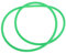 iplusmile Correa redonda secadora accesorios de secador piezas de secadora suministros para secadora Accesorios para secador de ropa reemplazo de secadora PU Verde