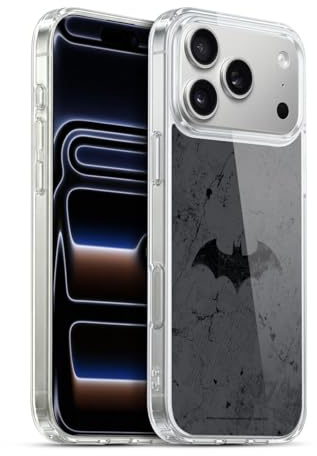 Head Case Designs Offizielle Batman DC Comics Logo Gestresst Hush Gelhülle [Militärischer Schutzgrad] Kompatibel Mit Apple iPhone 17 Pro Max Und Kompatibel Mit MagSafe