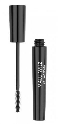 Malu Wilz 24h Mascara schwarz 10ml I Wischfeste, langanhaltende Wimperntusche für ausdrucksstarke Wimpern & aufregendes Augen Make-up I Intensive Farbabgabe