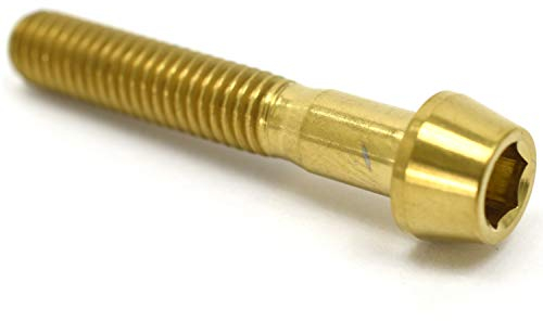 F26 Titan M5 Schraube DIN 912 konisch (Gold, 45mm)