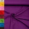 MAGAM-Stoffe Sophie Baumwollstoff Uni 100% Baumwolle Oeko-Tex Meterware 50cm (18. Aubergine)