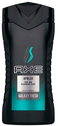 AXE - Gel douche et Shampooing 3-en-1 - Apollo 400 ml - Pack économique 6 x 400 ml