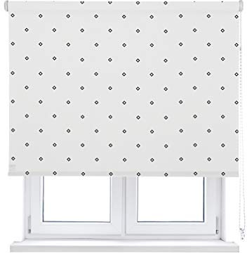 VIEWTEX Geometrisches Rollo, Schwarz