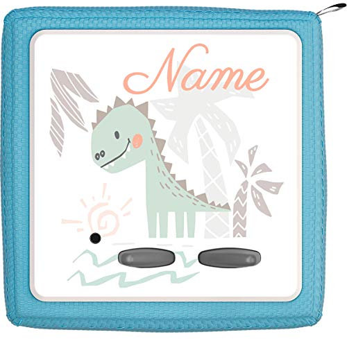 Coverlounge® Schutzfolie passend für die Toniebox mit Namen personalisiert | Dinosaurier Dino