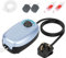 Eyein Aquarium Air Pump, Adjustable Silent Fish Tank Air Pump Up to 400L with Dual Outlets, 6L/Min 18PA Powerful Oxygen Pump, Hangable Whisper Aerator with Accessories Air Stone/Check Valve/Tubing