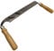 Zugmesser gerade Form mit 270 mm Ziehmesser Abziehmesser Zugklinge Klinge Abziehklinge Bogenbau Zug Messer Zieh Messer Schaber Rindenschäler Entrinder