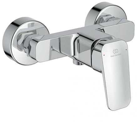 Ideal Standard - Miscelatore Doccia Esterno Ceraplan BD250 - Cromo, 1 Uscita, A Magazzino
