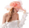Naimo Damen Organza Kirche Kentucky Derby Fascinator Hut Elegante Blumen Sommerhut Breite Krempe Braut Hochzeit Sonnenhut