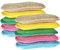 Mis.Moon 10 Éponge Vaisselle Reutilisable Eponges, Éponge en Microfibre Anti-Rayures pour Cuisine, Double Face Réutilisable pour Cuisine, Vaisselle, Casseroles et Poêles