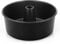 HaWare Ring Cake Tin, 10inch Large Non-Stick Stainless Steel Round Tube Cake Pan for Baking, Birthday Fluted Ring Cake Mould, Hollow Design, Healthy & Non-Toxic, Release& Clean Easily (26cm, Black)