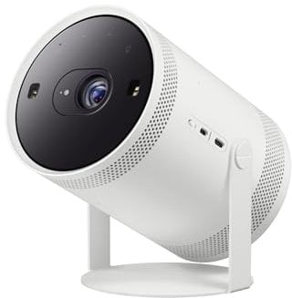 The Freestyle 2nd Gen. Portable Projector SP-LFF3CLA 100 Screen - White SP-LFF3CLAXXXU (Renewed)