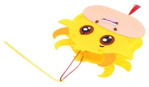 TOYANDONA Papierlaterne Kinder Kuh Laterne Kinder 2st Laterne Karikatur Materialpaket Kind