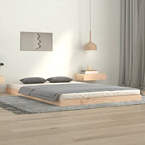 Iiaky Massivholzbett Holzbett Betten Bed Frame Massivholzbett Bettgestell 120x200 cm Kiefer