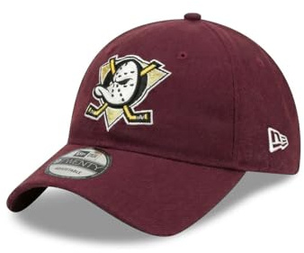 New Era Anaheim Ducks NHL Berretti Hockey su Ghiaccio Logo della Squadra Berretto da Baseball Cappellino 59Fifty 9Twenty 9Fifty