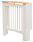 BELOFAY Radiator Cover White | Stylish & Compact Radiator Shelf with Top Surface | Durable, Space-Saving & Heat-Efficient | Ideal for Modern Homes | Easy Assembly (Small, Classic Wood)