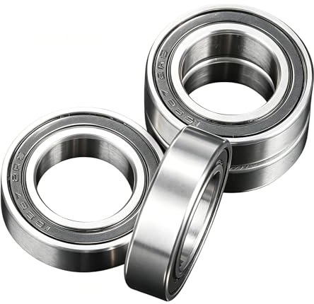 Uadme 15267-2RS Kugellager, 4 Stück 15x26x7mm Miniaturkugellager, Rillenkugellager mit Gummidichtung für Elektronik, Werkzeugmaschinen, Pumpen und Motoren
