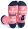 Cadeau Femme Anniversaire Chaussettes Fantaisie 39-42 Cadeau Maman Enceinte Original Cadeaux Femme pour Noël Fête des Mères MeilleureMaman
