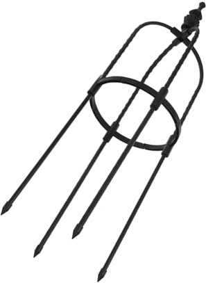 HANABASS Rankgitter 8mm Kletterpflanzen Metall Gartenobelisk Rankhilfe für Garten aus Edelstahl Pp und Terrasse