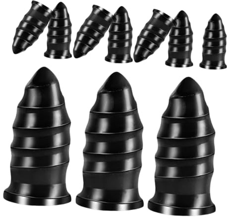 MAGICLULU 10pcs Vacuum Tire Repair Kit with Rubber Nails Heavy Duty Puncture Repair Tool for Cars Motorcycles Electric Bikes Compact Portable Tire Plug Set