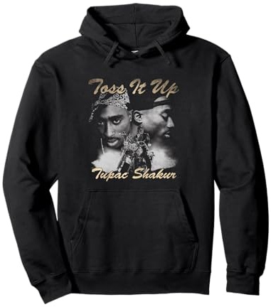 Offizieller Tupac Toss It Up Pullover Hoodie