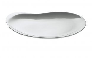 Alessi - FSY01/22 - Bettina Piatto da portata in porcellana bianca.