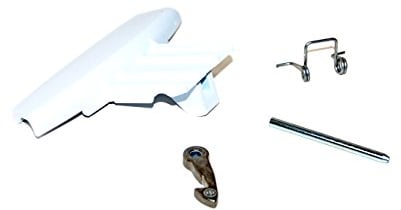 Hotpoint Washing Machine White Door Handle Kit. Genuine part number C00259409