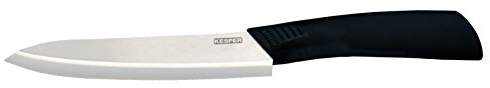 Kesper 90642 Messer, Keramik, schwarz, 5 x 5 x 16.5 cm