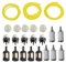 OxoxO 3 sizes Fuel Line Hose with Primer Bulb Fuel Filter for Zama Poulan Craftman STIHL Husqvarn Trimmer Chainsaw Blower Weedeater
