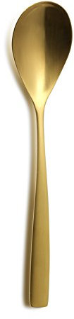 Comas (begriffsklärung BCN 18% PVD Dessert Löffel, 183 mm, Gold