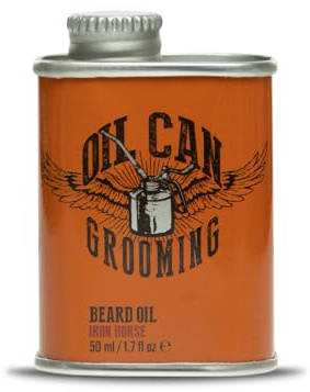Oil Can Grooming Iron Horse Beard Oil/Bartöl, 50ml