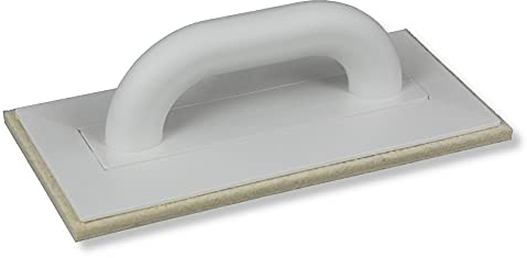 DEWEPRO® Filzbrett 280x140mm aus Kunststoff (PS) - Reibebrett mit 6mm Filzbelag für Putz u. Feinputz - Filzreiber - Putzreiber - Putzerreibebrett