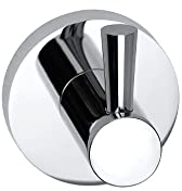 Bristan RD C Round Hook Brass, Chrome