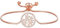 Philip Jones Bracelet Arbre de Vie Plaqué Or Rose Créé avec des Cristaux Zircondia®